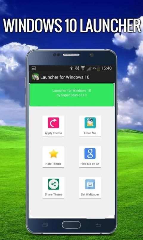 Launcher Theme for Windows 10 screenshot 4