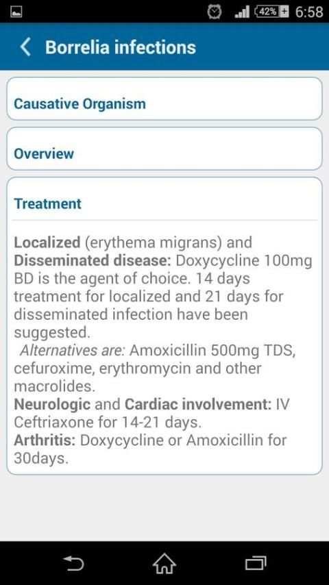 Antibiotic Therapy Free स्क्रीनशॉट 1
