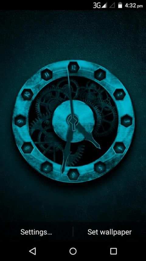 Analog Clock LWP screenshot 3