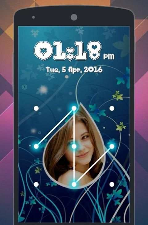 Photo Pattern Lock Screen स्क्रीनशॉट 2