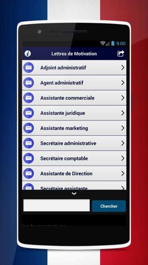 Lettre de Motivation : Modèles screenshot 3
