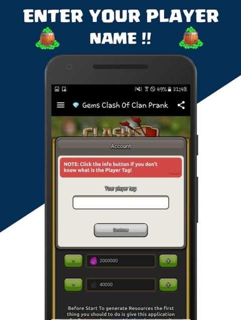 * Gems Of COC Prank screenshot 11