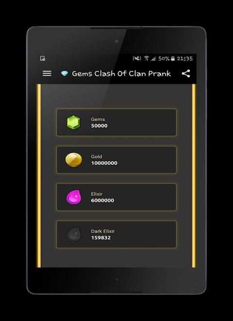 * Gems Of COC Prank screenshot 4