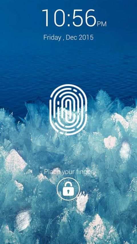 Fingerprint Lock Screen Prank screenshot 1