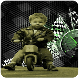 ikon Baby Racing Motorcycle