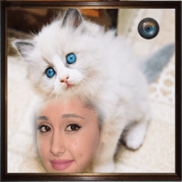 ikon Selfie with A Pussy Cat