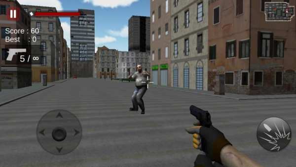 Zombie Jahat Kota - 3D FPS screenshot 1
