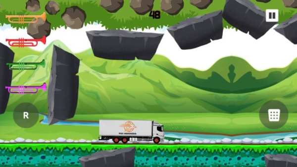 Truck cepat om Telolet games screenshot 3