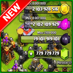 ikon تهكير كلاش اوف كلآنس SIMULATOR