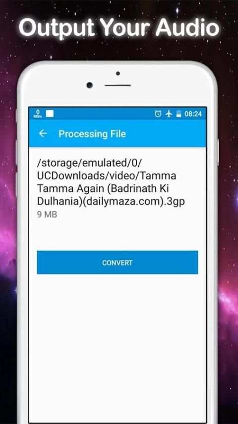 Mp3 video converter स्क्रीनशॉट 1