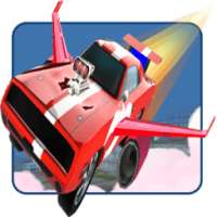 Futuristic Robotic Flying Car