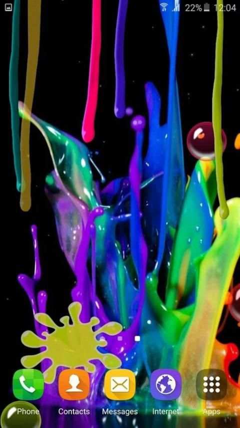 Holi Live Wallpaper 2017 स्क्रीनशॉट 2