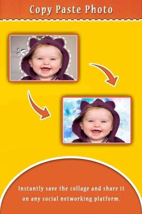 Copy Paste Photo Editor screenshot 1