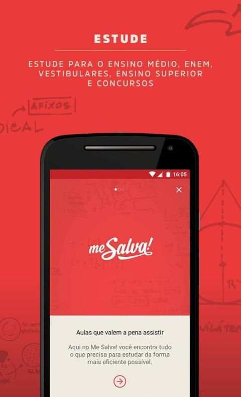 Me Salva! Aulas e Exercícios स्क्रीनशॉट 1