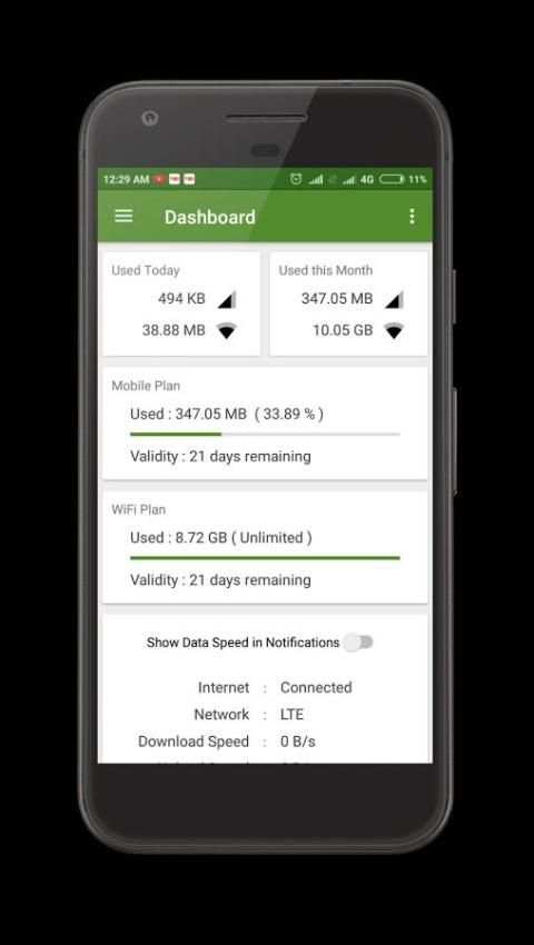 Data Usage & Internet Speed 7 تصوير الشاشة