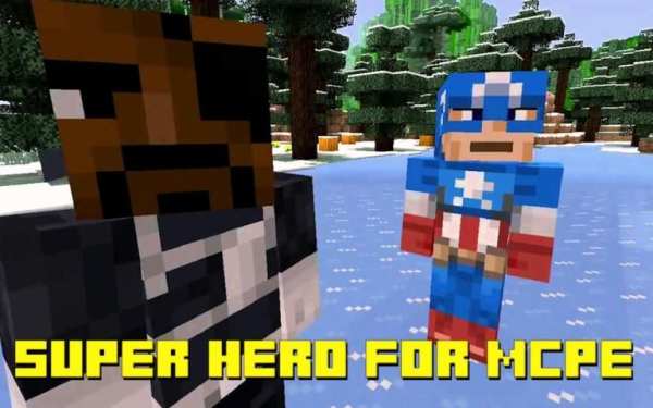 SuperHero MOD for Minecraft PE screenshot 6