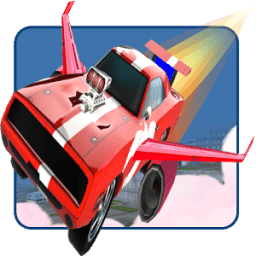 ikon Futuristic Robotic Flying Car