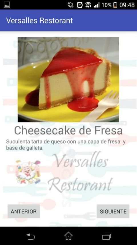 Versalles Restorant 3 تصوير الشاشة