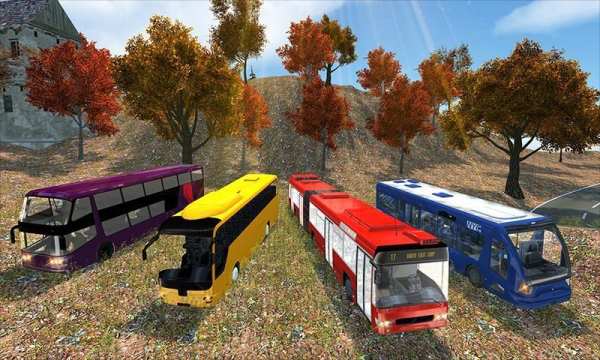 Pelatih Bus Off Road Drive sim screenshot 14
