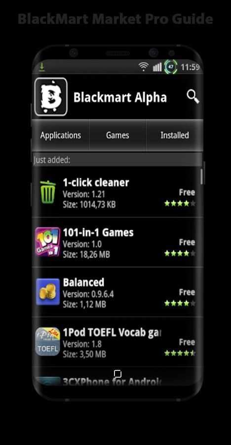 BlackMart Pro Guide скриншот 3