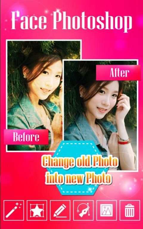 Selfie Face Photoshop скриншот 2