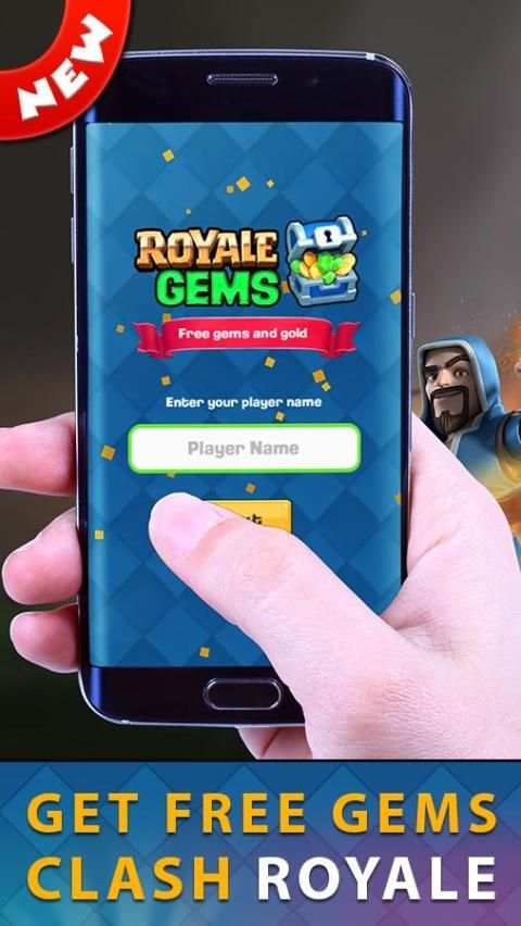 Gems For Clash Royale Prank скриншот 3