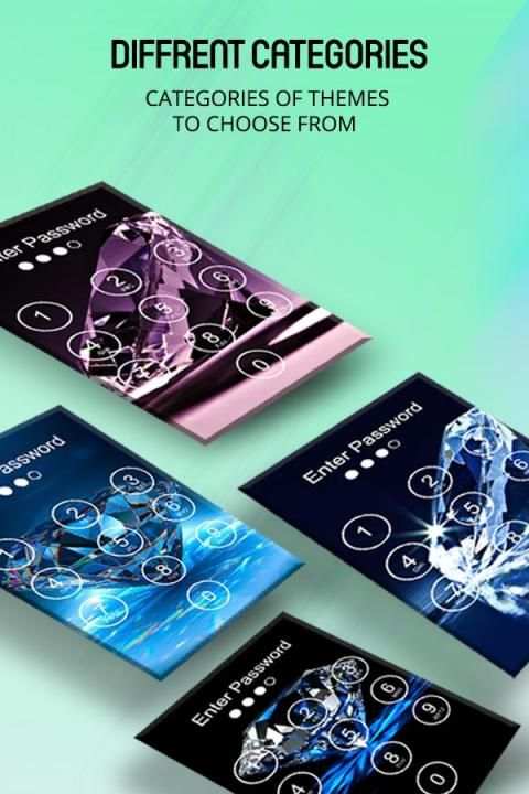 Diamond Lock Screen : Passcode स्क्रीनशॉट 4