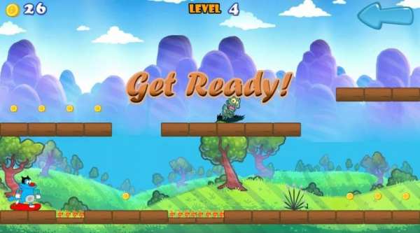 Angry oggy Run скриншот 3