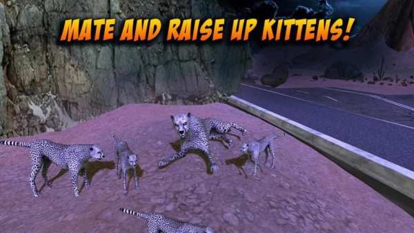Wild Attack Cheetah Simulator screenshot 1