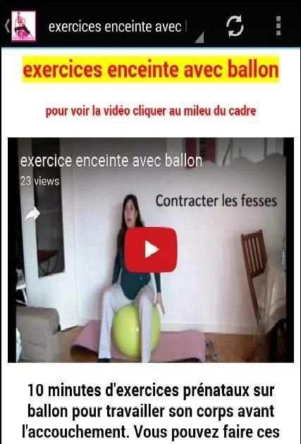sport et grossesse screenshot 5
