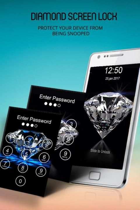Diamond Lock Screen : Passcode screenshot 5