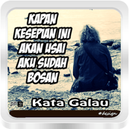 Gambar Dp Kata Galau icon