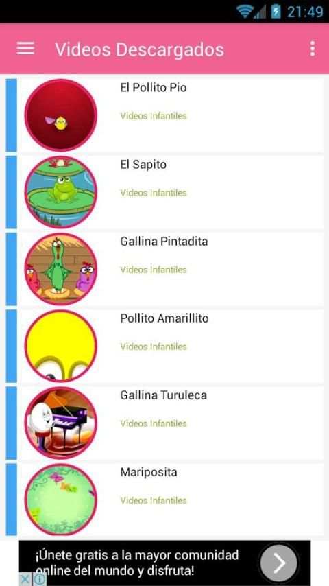 Videos Para Infantiles screenshot 1