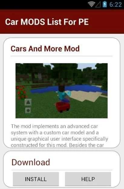 Car MODS List For PE screenshot 3