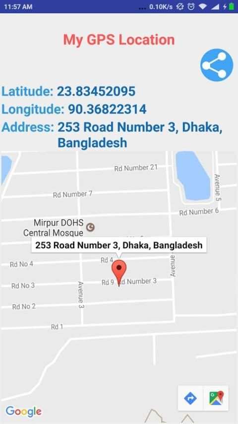 My Location screenshot 3