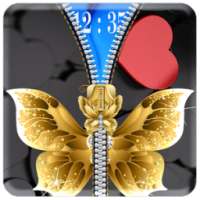 Cool ButterFly Zipper Lock on 9Apps
