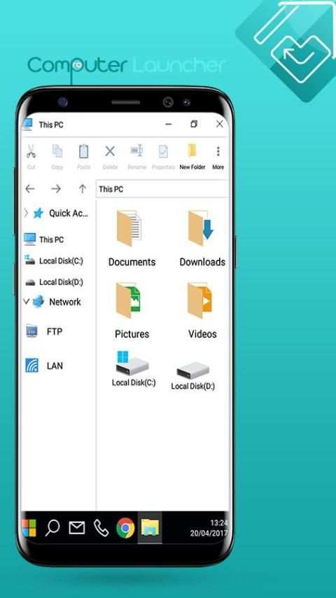 Computer Pro Launcher скриншот 4