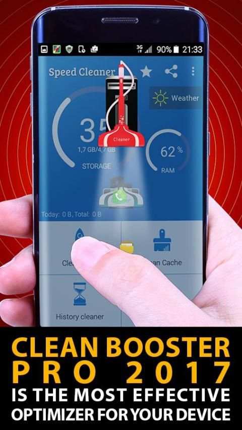Speed Clean Booster Power 2017 screenshot 6