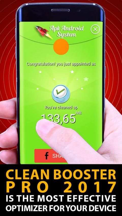 Speed Clean Booster Power 2017 screenshot 5