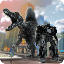 Robot Transform in Dino X-Ray иконка