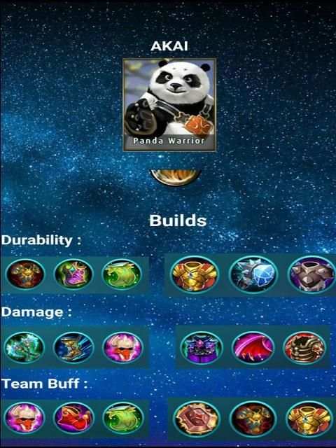 Guide/Build For Mobile Legends screenshot 1