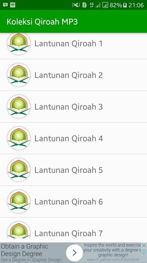 Koleksi Qiroah MP3 screenshot 3