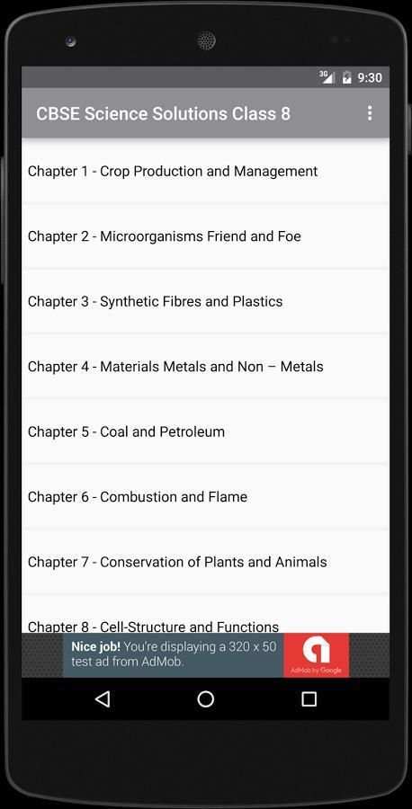 CBSE Science Solutions Class 8 screenshot 2