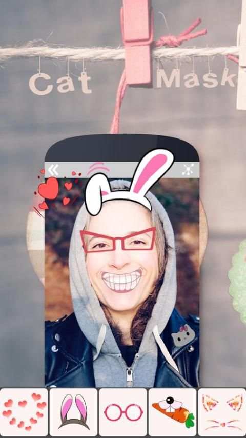 Cat Face Photo Editor screenshot 1