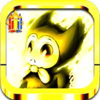 Coloring Bendy & Ink Machine