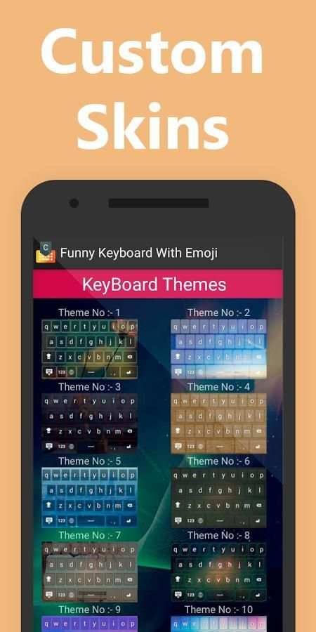 Funny Keyboard With Emoji screenshot 3