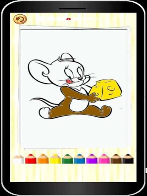 Coloring Book Tom screenshot 1