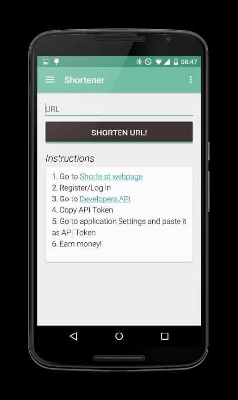 URL Shortener - make money स्क्रीनशॉट 4