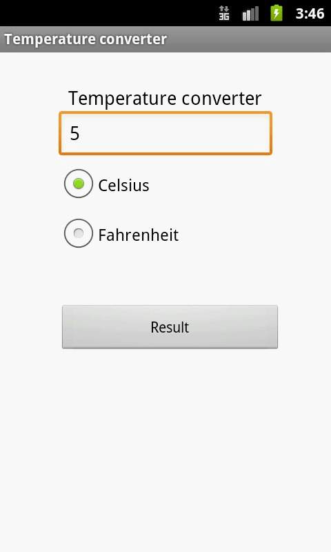 Конвертер температуры screenshot 3