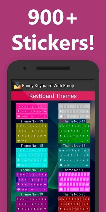 Funny Keyboard With Emoji screenshot 2